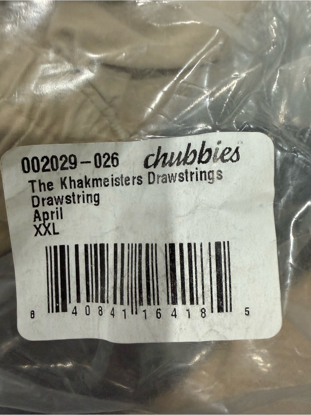 chubbies The Khakmeisters Drawstrings Shorts in khaki